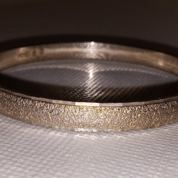 Vintage Monet Thin Bangle Bracelet - Picture 6 of 7